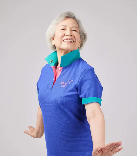 Teacher Wu Mei-yun, founder of Praise Dance